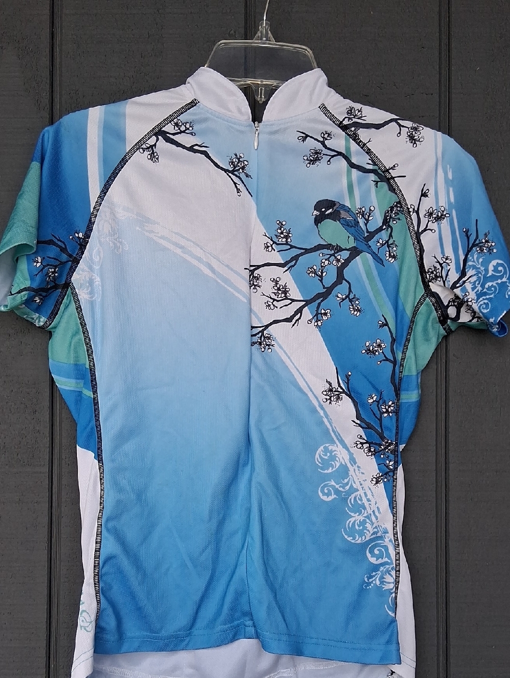 Primal Blue Bird Graphic Cycling Jersey